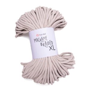 a skein of yarn art makrame braided xl